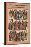 Normans Invade Britain on Style-Friedrich Hottenroth-Stretched Canvas