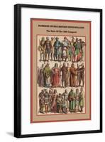 Normans Invade Britain on Style-Friedrich Hottenroth-Framed Art Print