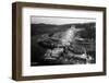 Norris Dam Being Built-null-Framed Photographic Print