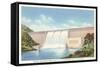 Norris Dam, Tennessee-null-Framed Stretched Canvas