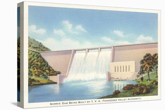 Norris Dam, Tennessee-null-Stretched Canvas