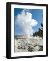 Norris Geysers, Yellowstone National Park, Unesco World Heritage Site, Wyoming, USA-Ethel Davies-Framed Photographic Print