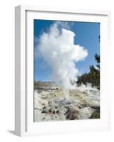 Norris Geysers, Yellowstone National Park, Unesco World Heritage Site, Wyoming, USA-Ethel Davies-Framed Photographic Print