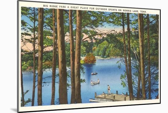 Norris Lake, Tennessee-null-Mounted Art Print