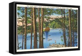Norris Lake, Tennessee-null-Framed Stretched Canvas