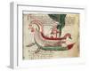 Norse Dragon-Prowed Ship, C10th Century-null-Framed Giclee Print
