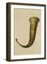 Norse Drinking Horn-null-Framed Art Print