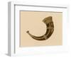 Norse Drinking Horn-null-Framed Art Print