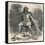 Norse Myth, Tyr, Sword-null-Framed Stretched Canvas