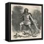 Norse Myth, Tyr, Sword-null-Framed Stretched Canvas