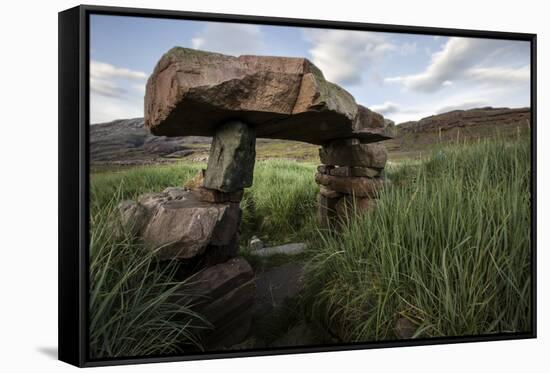 Norse Ruin of Gardar. Igaliku Gardar. Greenland-Tom Norring-Framed Stretched Canvas