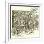 Norsemen Celebrating their Discovery of the New World-null-Framed Giclee Print