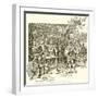 Norsemen Celebrating their Discovery of the New World-null-Framed Giclee Print