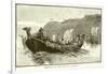 Norsemen on the Coast of America-null-Framed Giclee Print