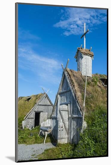 Norstead Viking Village and Port of Trade - Reconstruction of a Viking Age Settlement-Michael Runkel-Mounted Photographic Print