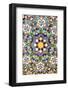 North Africa, Morocco, Casablanca. Hassan II Mosque mosaic tile detail-Kymri Wilt-Framed Photographic Print