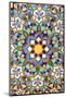 North Africa, Morocco, Casablanca. Hassan II Mosque mosaic tile detail-Kymri Wilt-Mounted Photographic Print