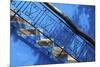 North Africa, Morocco, Chefchaouen District. Staircase Detail-ClickAlps-Mounted Photographic Print