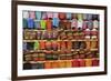 North Africa, Morocco, Fes District, Medina of Fes. Shoes Typical Moroccan-ClickAlps-Framed Photographic Print