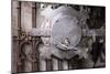 North Africa, Morocco, Marrakech. Metal works section of Jemma El Fna. Lock and key.-Emily Wilson-Mounted Photographic Print