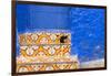 North Africa, Morocco, Traiditoional Moroccan architecture of Chefchaouen.-Emily Wilson-Framed Photographic Print