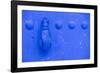 North Africa, Morocco, Traiditoional Moroccan door detail of Chefchaouen.-Emily Wilson-Framed Photographic Print