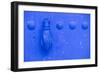 North Africa, Morocco, Traiditoional Moroccan door detail of Chefchaouen.-Emily Wilson-Framed Photographic Print