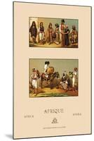 North African Families-Racinet-Mounted Art Print