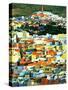 North African Townscape-Robert Tyndall-Stretched Canvas