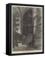 North Aisle of Westminster Abbey-Samuel Read-Framed Stretched Canvas