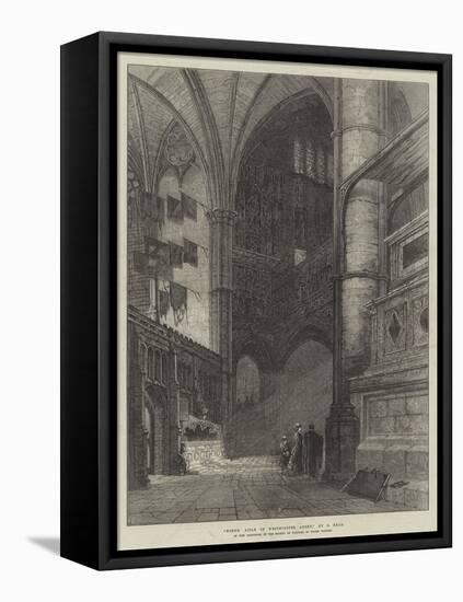 North Aisle of Westminster Abbey-Samuel Read-Framed Stretched Canvas