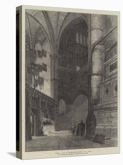 North Aisle of Westminster Abbey-Samuel Read-Stretched Canvas
