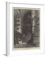 North Aisle of Westminster Abbey-Samuel Read-Framed Giclee Print