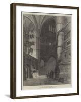 North Aisle of Westminster Abbey-Samuel Read-Framed Giclee Print