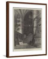 North Aisle of Westminster Abbey-Samuel Read-Framed Giclee Print