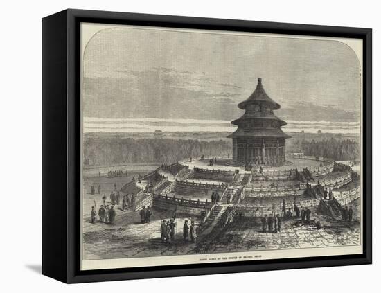 North Altar of the Temple of Heaven, Pekin-null-Framed Stretched Canvas