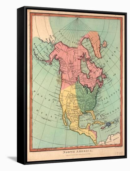 North America, 1790-J. Wilkes-Framed Stretched Canvas