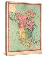 North America, 1790-J. Wilkes-Stretched Canvas