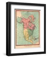 North America, 1790-J. Wilkes-Framed Premium Giclee Print