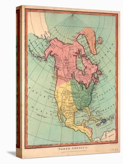 North America, 1790-J. Wilkes-Stretched Canvas