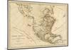 North America, As Divided amongst the European Powers, c.1776-Robert Sayer-Mounted Art Print