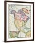 North America at the Close of the Revolution - Treaty of Paris, 1783-null-Framed Giclee Print