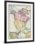 North America at the Close of the Revolution - Treaty of Paris, 1783-null-Framed Giclee Print
