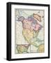 North America at the Close of the Revolution - Treaty of Paris, 1783-null-Framed Giclee Print