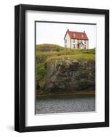 North America, Canada, Nl, House in Town of Trinity-Patrick J. Wall-Framed Premium Photographic Print