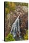 North America, Canada, Ontario, Terrace Bay, Aguasabon Gorge Falls-Frank Zurey-Stretched Canvas