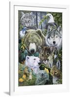 North America's Endangered-Jenny Newland-Framed Giclee Print