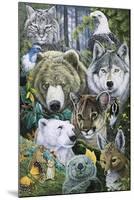 North America's Endangered-Jenny Newland-Mounted Giclee Print