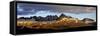 North America, the Usa, Alaska, Chugach Mountains-Bernd Rommelt-Framed Stretched Canvas