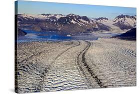 North America, the Usa, Alaska, Columbia Glacier-Bernd Rommelt-Stretched Canvas